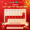 THÔNG BÁO LỊCH NGHỈ TẾT XUÂN BÍNH NGỌ 2026