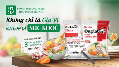 Không Chỉ Là Gia Vị Mà Còn Là Sức Khỏe | Hạt Nêm Ông Táo