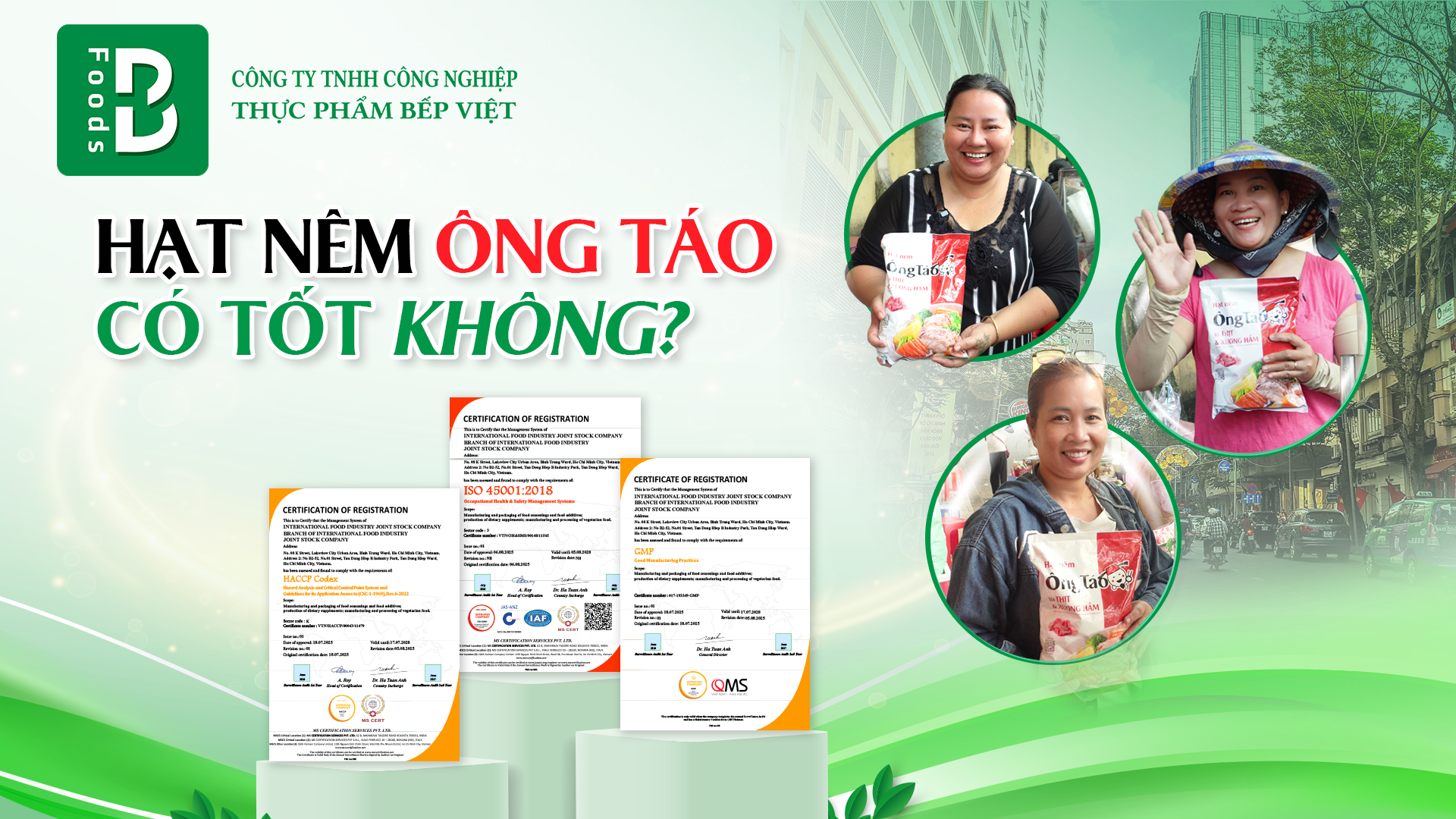 Hạt Nêm Ông Táo Có Tốt Không? Câu Trả Lời Từ Người Dùng & Chứng Nhận Chất Lượng