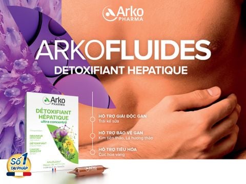Nước uống giải độc gan Arkofluides của Arkopharma có thực sự an toàn?