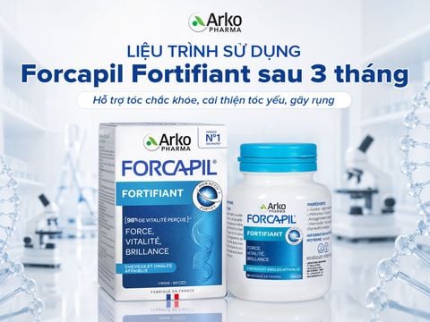 Liệu trình sử dụng Forcapil Fortifiant đúng cách, hiệu quả và an toàn