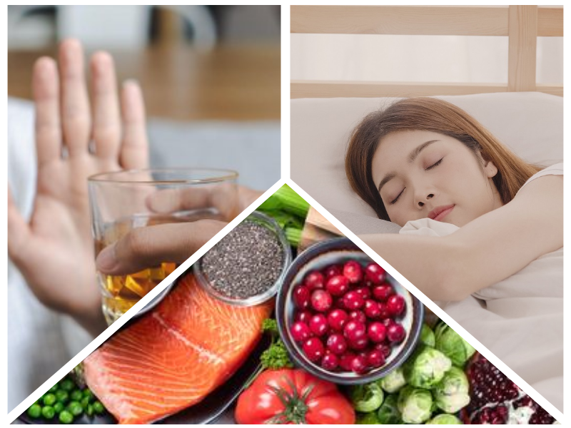 Các loại đồ uống thanh nhiệt hỗ trợ thanh nhiệt và cải thiện cảm giác nóng trong.