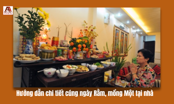 Văn khấn ngày Rằm Mùng Một chi tiết, đầy đủ 2025