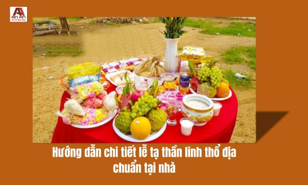 Văn khấn tạ Thần linh – Thổ địa tại nhà đúng nghi lễ