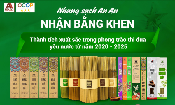Nhang sạch An An – Hành trình thương hiệu uy tín