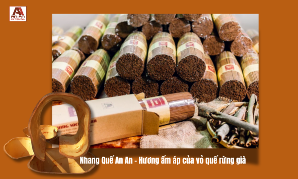 Nhang Quế An An – Hương ấm rừng già, thuần khiết từ thiên nhiên
