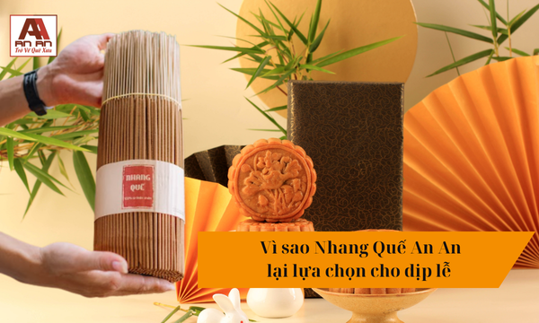 Nhang Quế sạch - Lựa chọn tốt cho dịp Trung thu