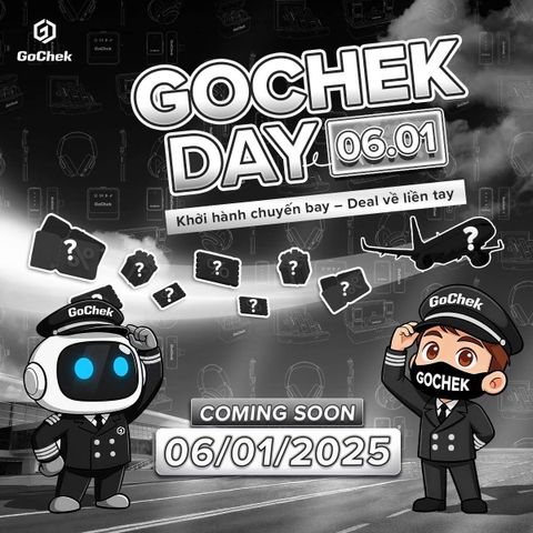 GOCHEK DAY 6/1 – KHỞI HÀNH CHUYẾN BAY DEAL CỰC CHẤT