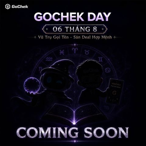 GOCHEK DAY 6/8 – ĐẠI TIỆC CÔNG NGHỆ 24H CHÍNH THỨC TRỞ LẠI