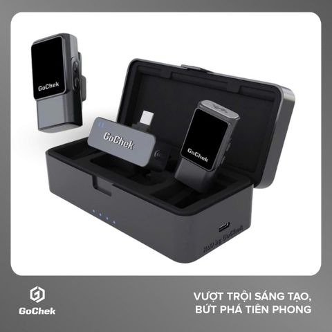 GoChek Ultra S25 – Bước tiến mới của micro thu âm không dây