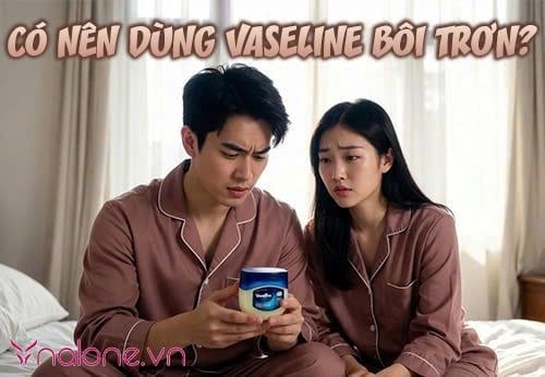 Có nên dùng Vaseline bôi trơn vùng kín khi quan hệ không?