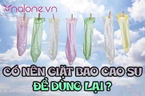 Có nên giặt bao cao su để dùng lại? Rủi ro bạn nên biết
