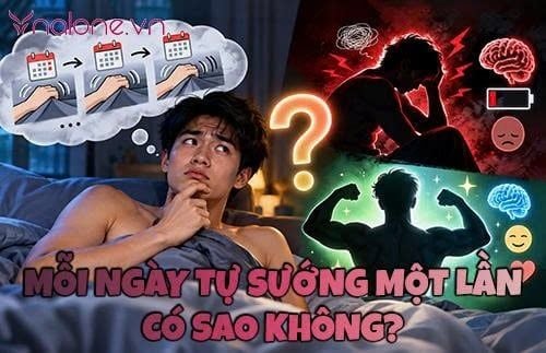 Mỗi ngày tự sướng một lần có sao không? Lời khuyên từ chuyên gia