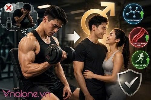Tập gym có bị yếu sinh lý không?