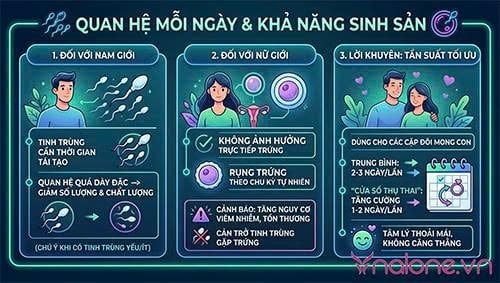 Vợ chồng quan hệ mỗi ngày có tốt không?
