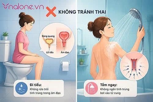 Tinh trùng rửa bằng nước có sạch không?