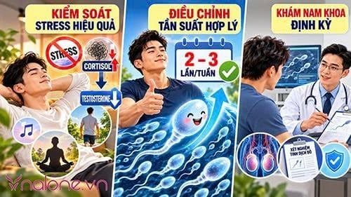 Cách tăng số lượng tinh trùng trong mỗi lần xuất tinh
