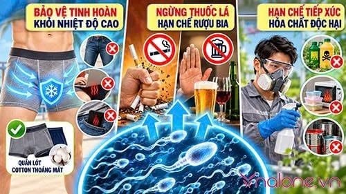 Cách tăng số lượng tinh trùng trong mỗi lần xuất tinh