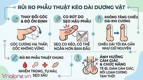 Nam giới phẫu thuật kéo dài cậu nhỏ tối đa bao nhiêu cm?