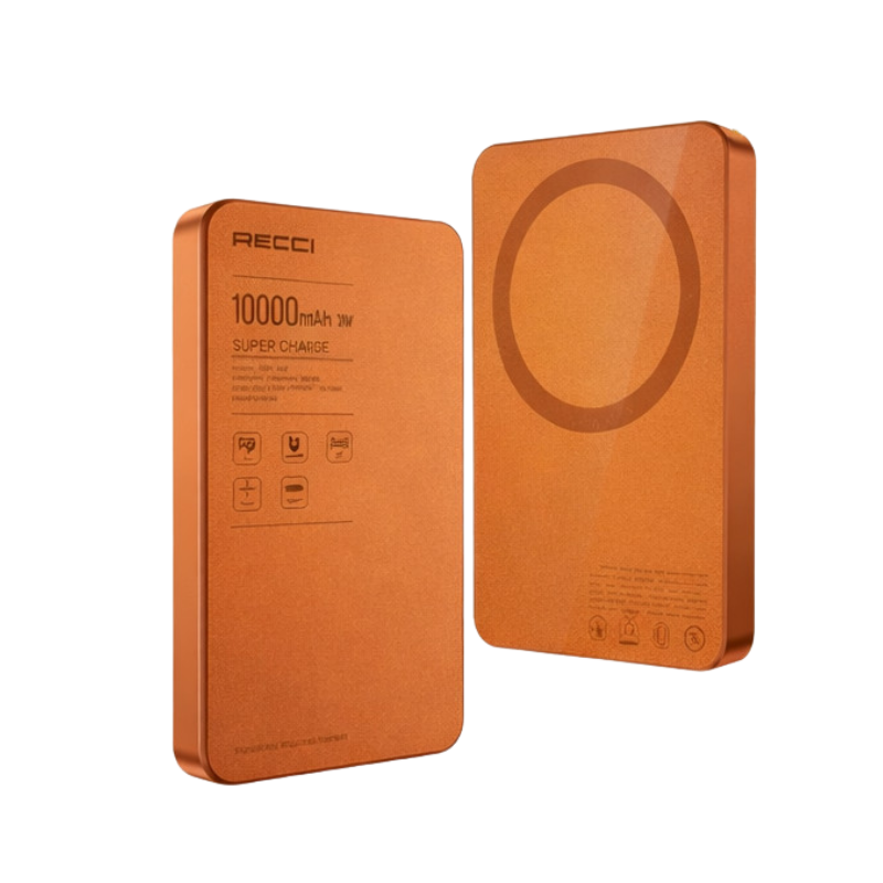 Pin Dự Phòng Không Dây RECCI RPB-W35 5000mAh 20W (CCC / 3C Certification) - ORANGE Pin Dự Phòng Không Dây RECCI RPB-W35 5000mAh 20W (CCC / 3C Certification) - ORANGE