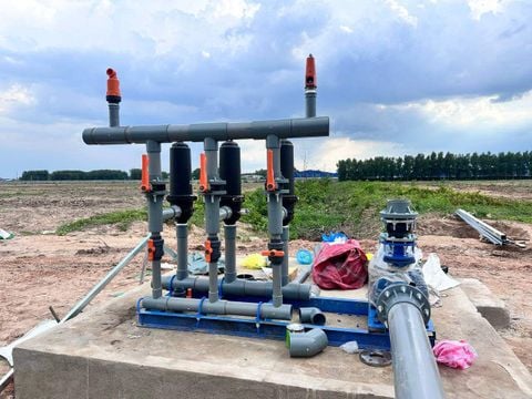Hệ Thống Tưới Nhỏ Giọt Vùng Bắp 50ha Bình Phước