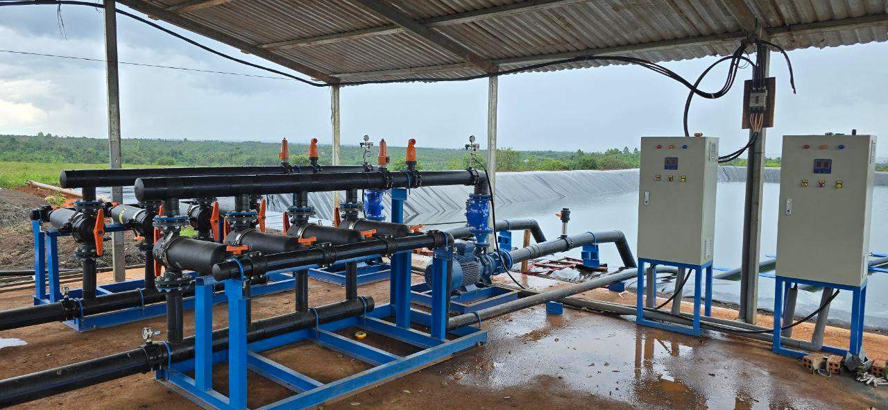 Hệ thống tưới tự động IGreen cho 40ha sầu riêng Đắk Lắk