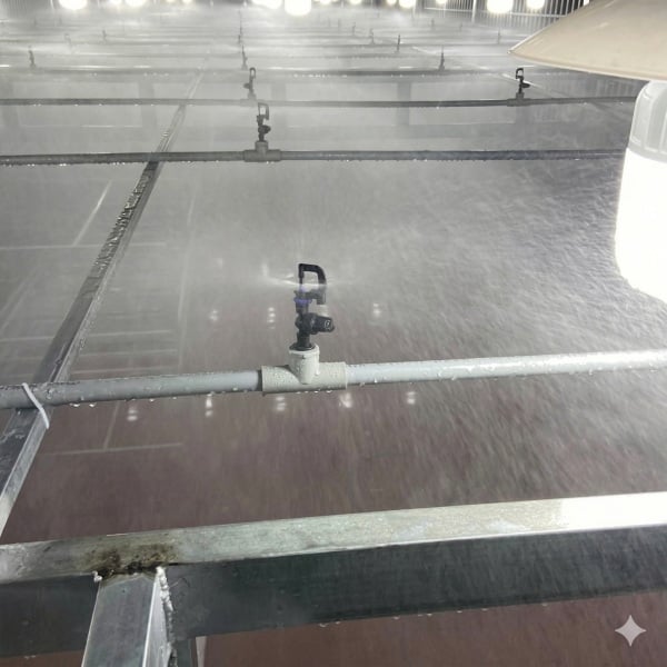 Béc phun sương Aquamic AQ210 Ấn Độ nhà kính