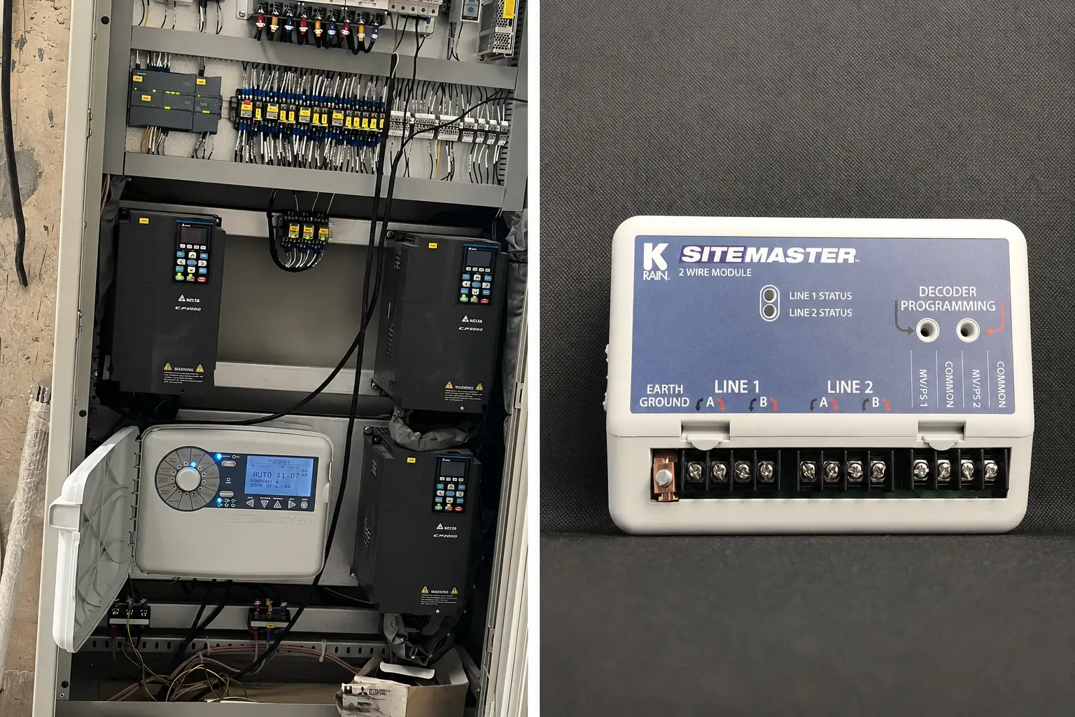 Bộ điều khiển 2 dây decoder SiteMaster 99 kênh K-Rain Mỹ chính hãng tại IGreen