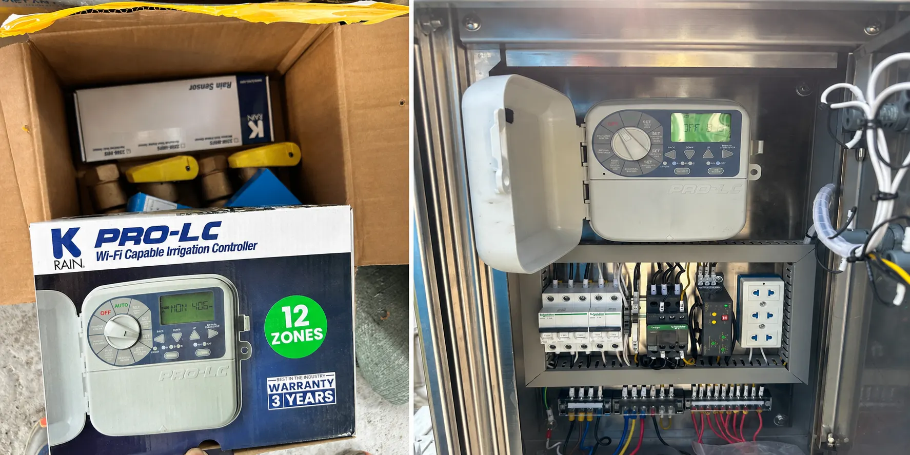 Hộp điều khiển tưới tự động 12 kênh PRO-LC KRain Mỹ chính hãng tại IGreen