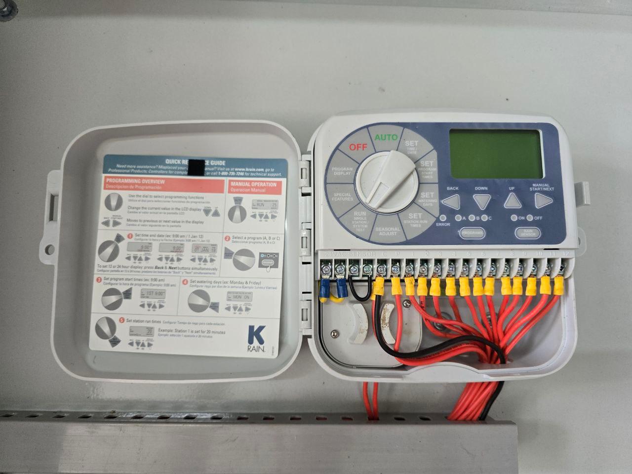 Đấu nối bộ điều khiển KRain PROLC WiFi 6 zone vườn cà phê Bình Phước – IGreenDecor