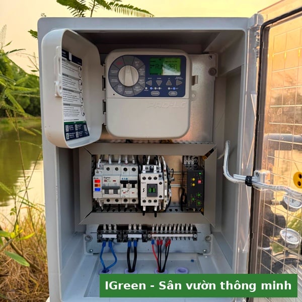 Hệ thống tưới tự động cảnh quan khu nghỉ dưỡng mini 2ha Tây Ninh – IGreenDecor
