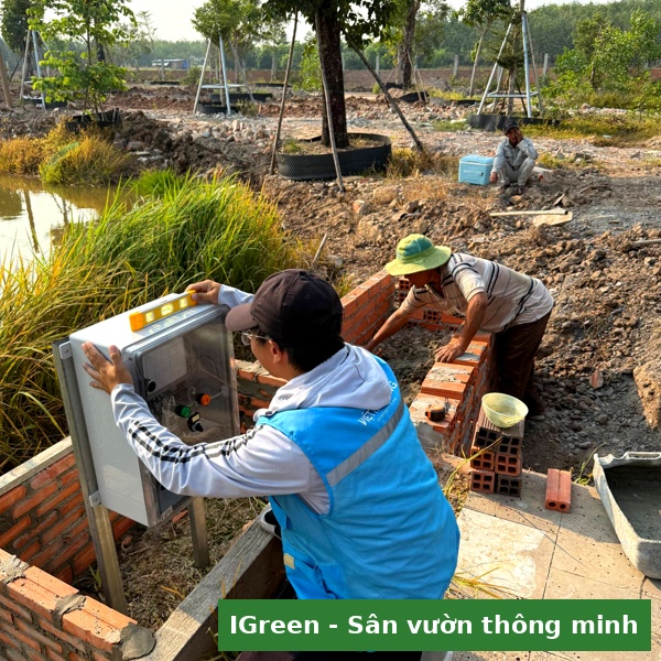 Lắp đặt đường ống PPR trục chính khu nghỉ dưỡng mini 2ha Tây Ninh – IGreenDecor