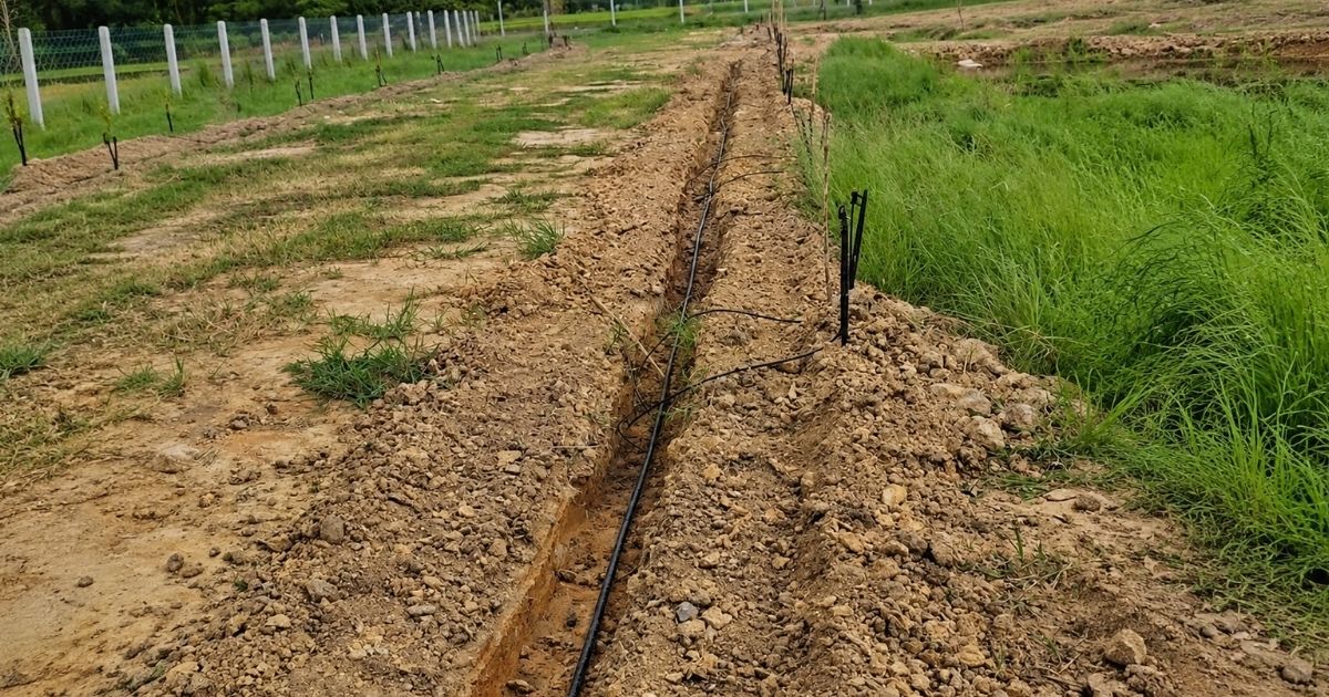 Kết quả hệ thống tưới cảnh quan kết hợp nông nghiệp 20.000m2 Bình Quyên Tây Ninh sau hoàn thiện – IGreenDecor