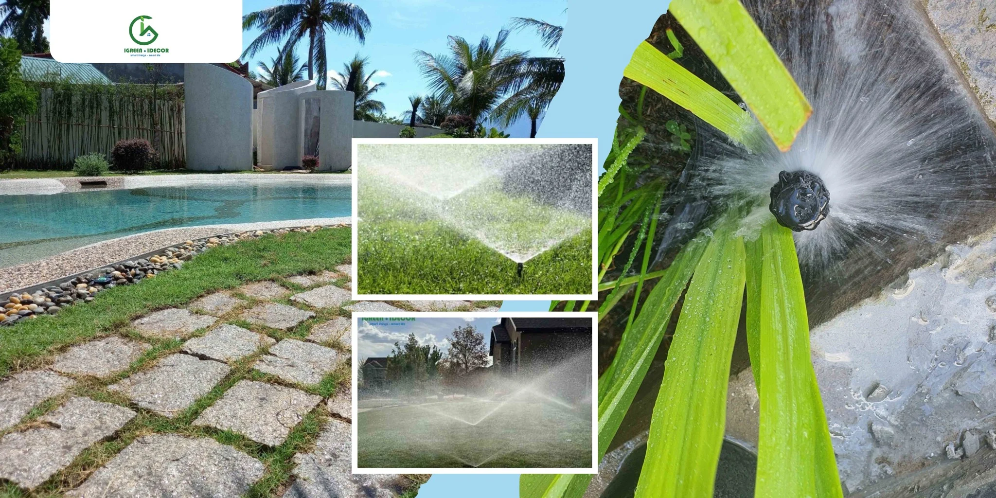 Lỗi thường gặp khi lắp đặt hệ thống tưới cảnh quan