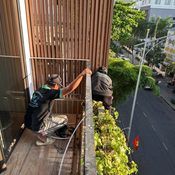 Chi tiết lắp đặt đường ống PPR cao tầng nhà phố Nha Trang