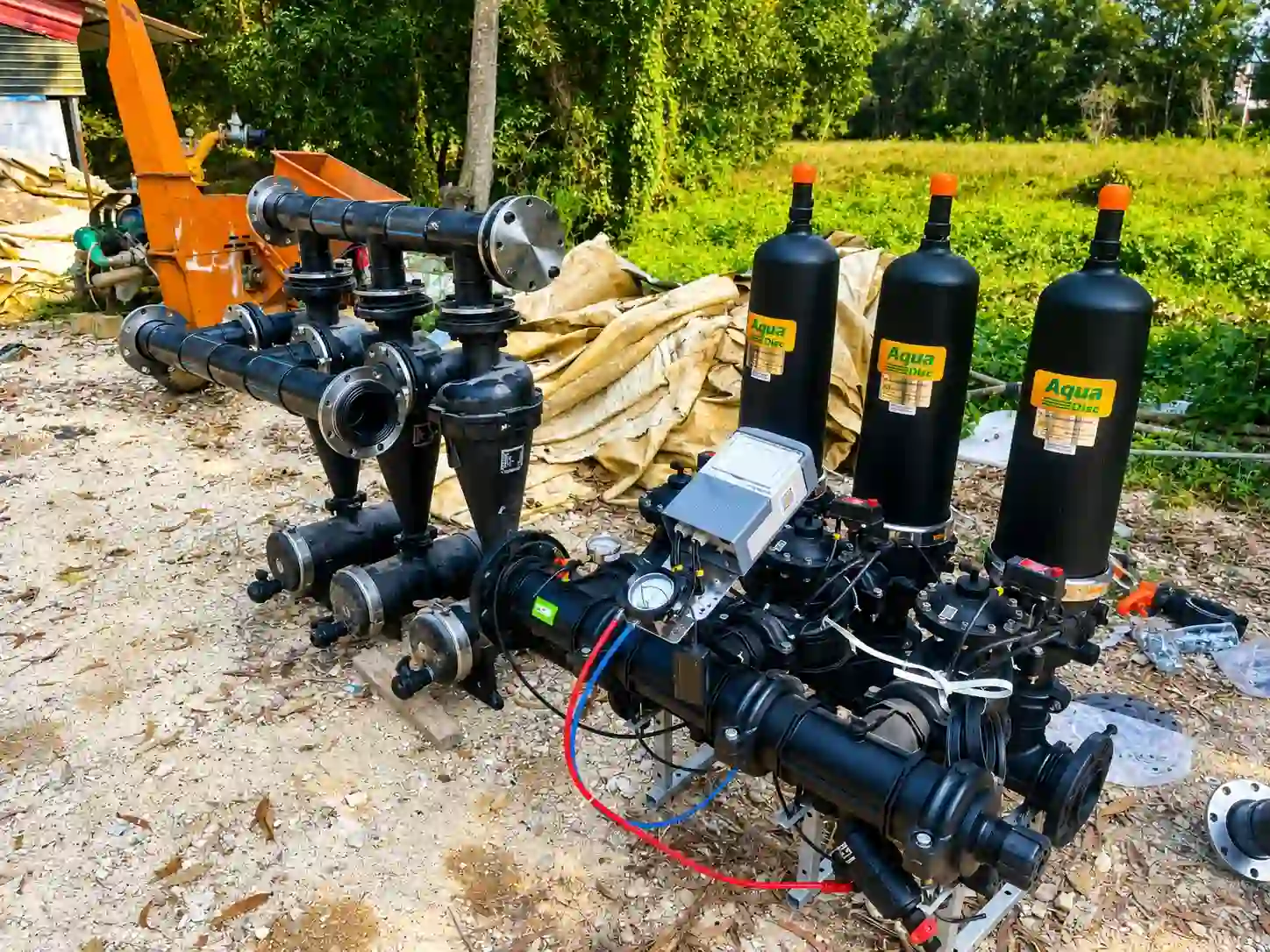 Hệ thống lọc nước trung tâm khu căn hộ Cần Thơ