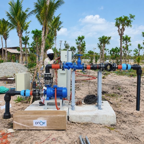 Hệ thống tưới cảnh quan Krain Resort 20.000m2 Phan Thiết | Igreen