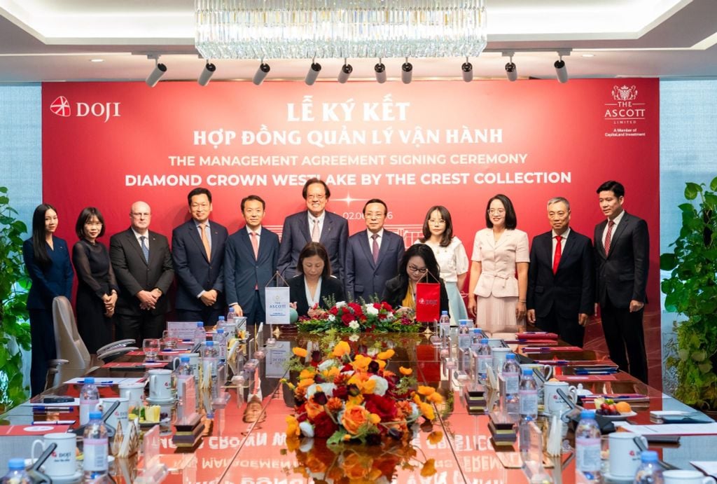TẬP ĐOÀN DOJI TIÊN PHONG ĐƯA THƯƠNG HIỆU  THE CREST COLLECTION ĐẾN VIỆT NAM