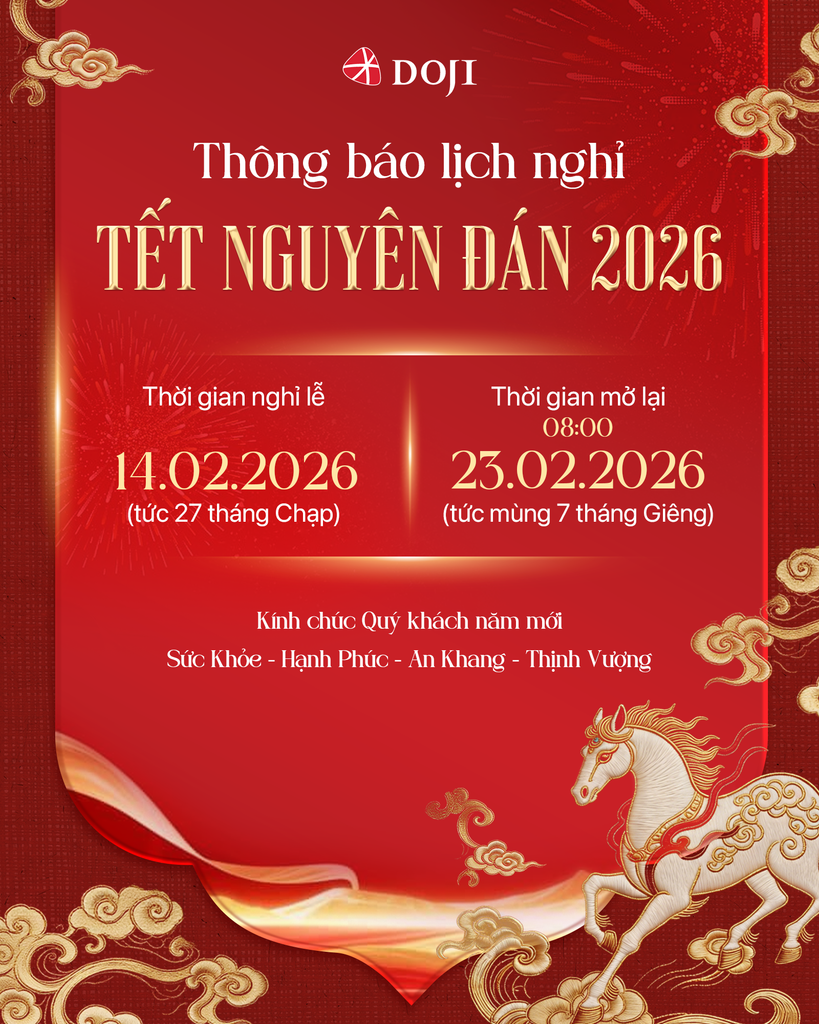 THÔNG BÁO LỊCH HOẠT ĐỘNG TẾT NGUYÊN ĐÁN 2026