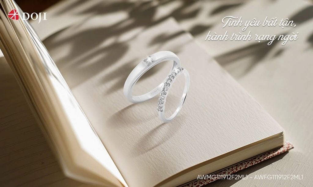 VIẾT TIẾP CÂU CHUYỆN TÌNH YÊU BẰNG TRANG SỨC CƯỚI