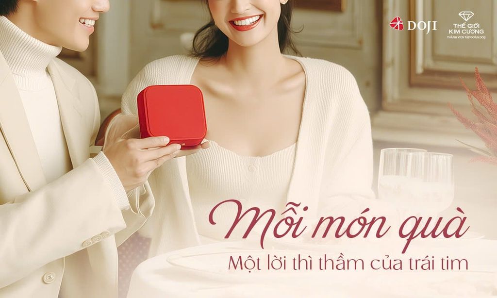 ĐỂ YÊU THƯƠNG LÊN TIẾNG BẰNG TRANG SỨC LẤP LÁNH