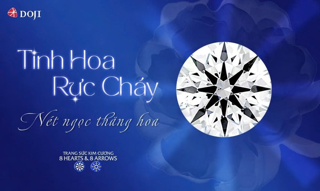 BỪNG SÁNG KHÍ CHẤT CÙNG KIM CƯƠNG 8 HEARTS & 8 ARROWS