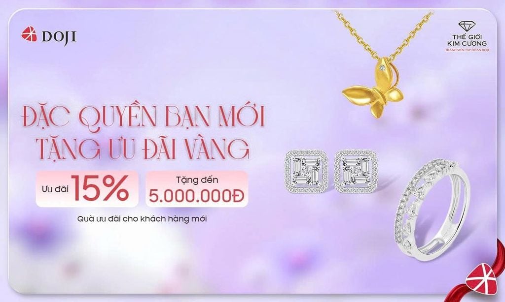 ĐẶC QUYỀN BẠN MỚI – NHẬN NGAY ƯU ĐÃI ĐẾN 5 TRIỆU ĐỒNG KHI MUA TRANG SỨC