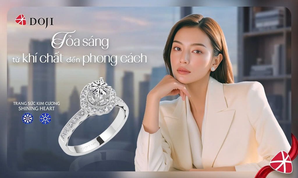 BẢN LĨNH TẠO NÊN ÁNH SÁNG RIÊNG - TRANG SỨC KIM CƯƠNG CHO NGƯỜI PHỤ NỮ HIỆN ĐẠI