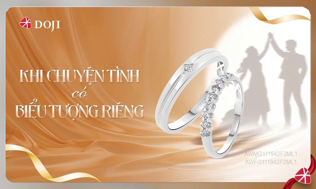 MỖI CHUYỆN TÌNH, MỘT CẶP NHẪN CƯỚI RIÊNG