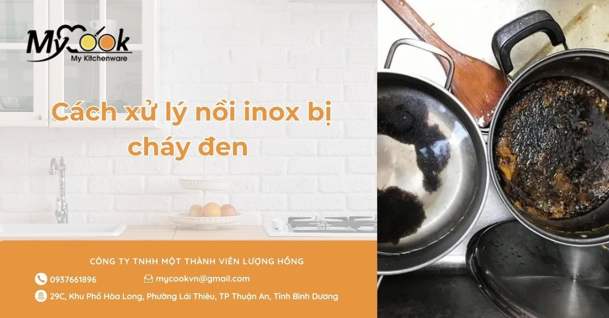 Cách xử lý nồi inox bị cháy đen trở nên sáng bóng nhanh chóng