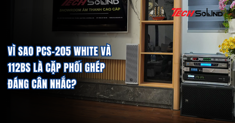 Vì Sao PCS-205 White Và 112BS Là Cặp Phối Ghép Đáng Cân Nhắc?