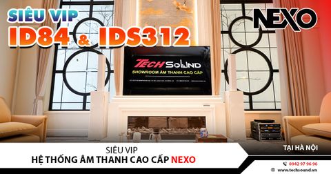 SIÊU VIP | HỆ THỐNG ÂM THANH CAO CẤP NEXO ID84 WHITE | HÀ NỘI