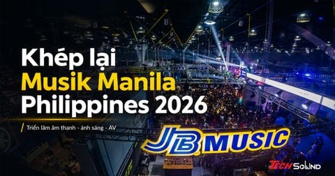 Khép lại Musik Manila Philippines 2026: 3 ngày sôi động của ngành âm thanh – ánh sáng – AV