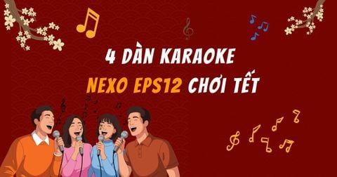 4 dàn loa karaoke NEXO ePS12 đáng mua chơi Tết